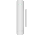 Render - Ajax DoorProtect Plus U Jeweller - White - With small magnet – front